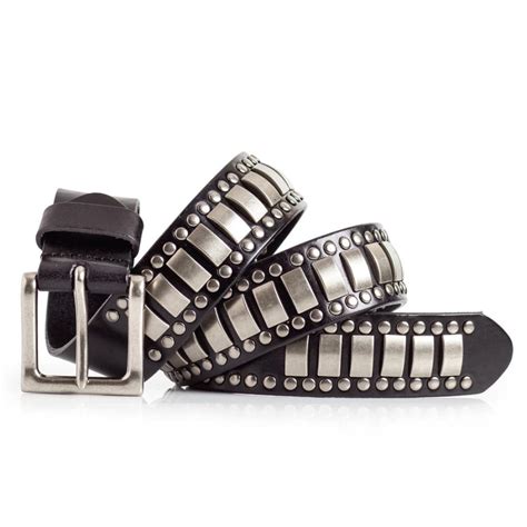 burberry brit studded belt|Men's Designer Belts .